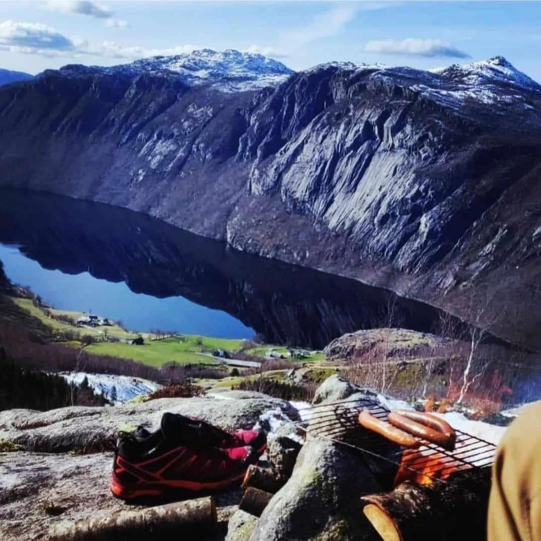 Hytte Ved Preikestolen Forsand Extérieur photo